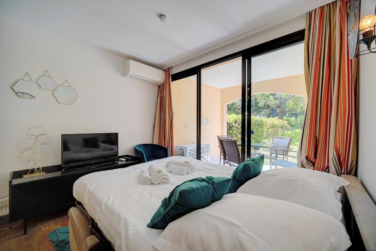 Immogroom - 2 Rooms - Renovated - Pool - Ac - Parking - Garden 戛纳 外观 照片