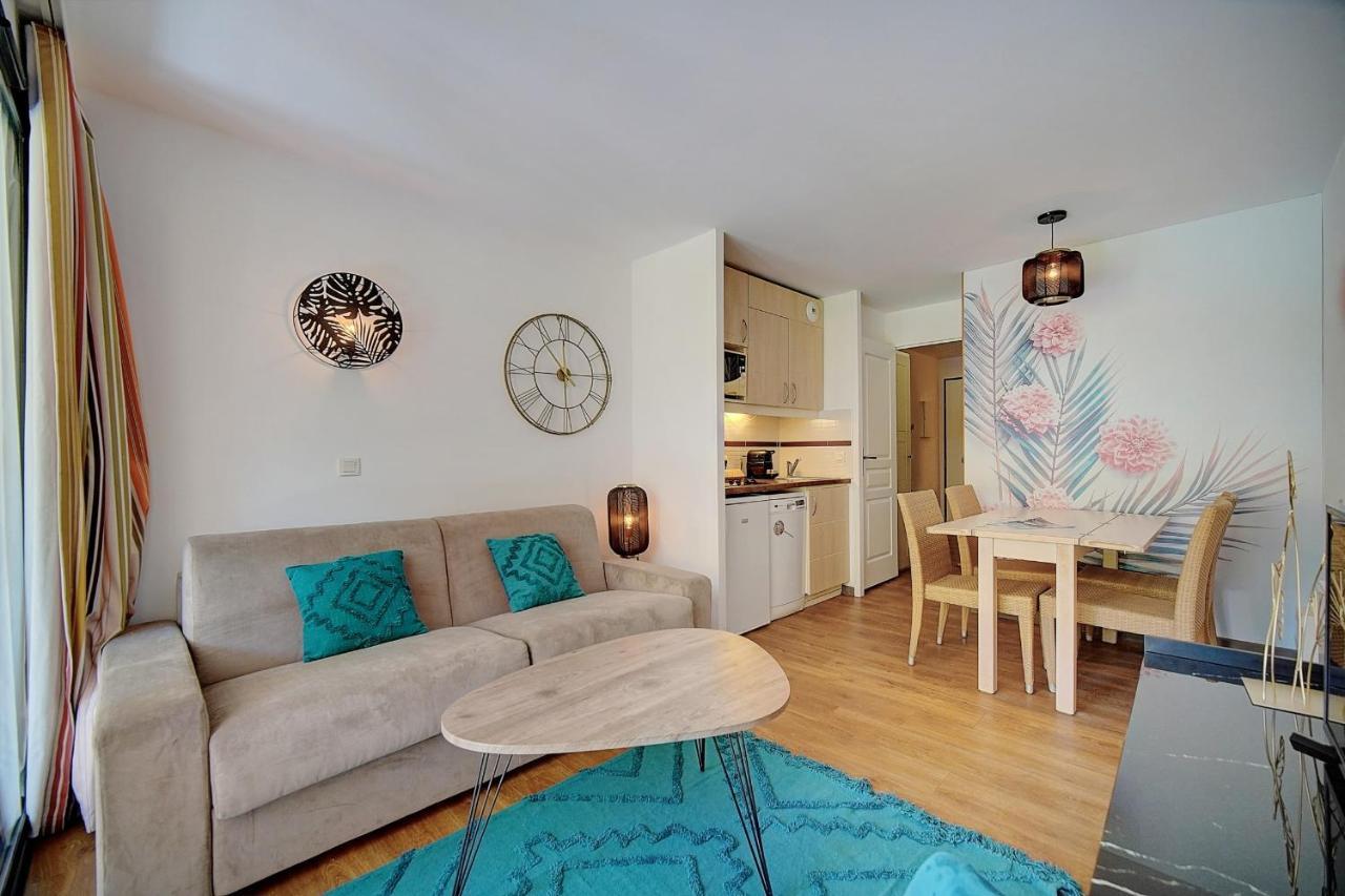 Immogroom - 2 Rooms - Renovated - Pool - Ac - Parking - Garden 戛纳 外观 照片