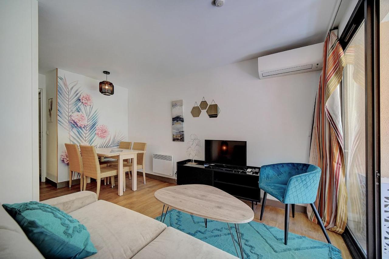 Immogroom - 2 Rooms - Renovated - Pool - Ac - Parking - Garden 戛纳 外观 照片